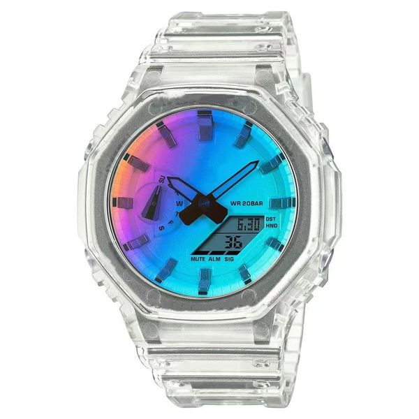 2023 iced out watch full feature men's sport quartz digital watch ultra thin detachable dial waterproof led world time oak series, Slivery;brown
2023 iced out watch full feature men's sport quartz digital watch ultra thin detachable dial waterproof led world time oak series, Slivery;brown