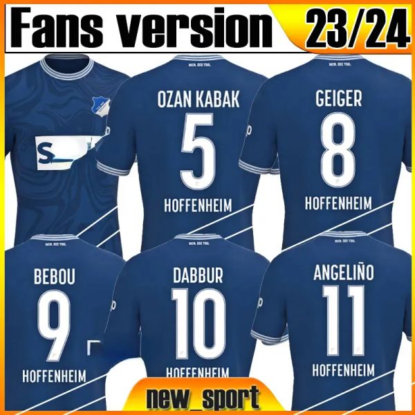 23 24 hoffenheim soccer jerseys fans version bebou dabbur baumgartner 2023 2024 home blue kramaric geiger skov ozan kabak kaderabek men size, Black;yellow
23 24 hoffenheim soccer jerseys fans version bebou dabbur baumgartner 2023 2024 home blue kramaric geiger skov ozan kabak kaderabek men size, Black;yellow
