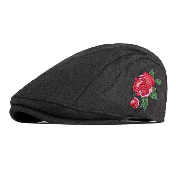 berets autumn winter polyester flower embryo news boy flat hat male and female painter beret g220612, Blue;gray
berets autumn winter polyester flower embryo news boy flat hat male and female painter beret g220612, Blue;gray