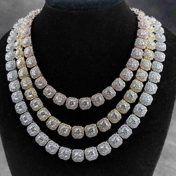 custom silver iced out vvs1 moissanite diamond man necklace hip hop cuban link chain
custom silver iced out vvs1 moissanite diamond man necklace hip hop cuban link chain