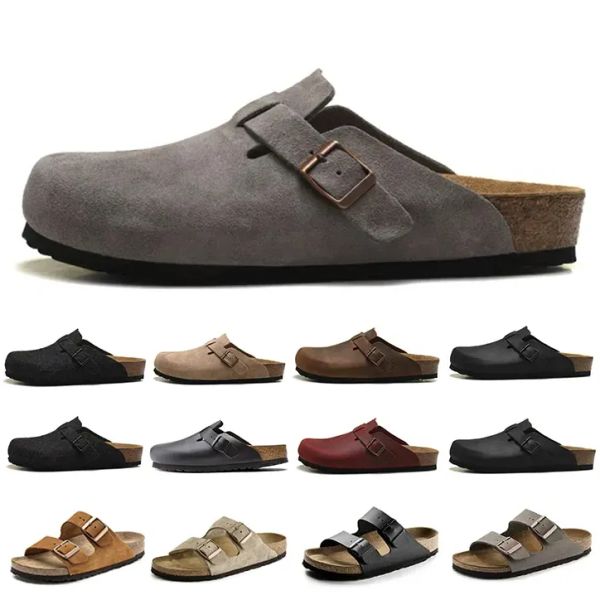 2023 designer slippers sandals birks boston clog arizona gizeh men women summer autumn winter leather felt sliders indoor buckle strap flats, Black
2023 designer slippers sandals birks boston clog arizona gizeh men women summer autumn winter leather felt sliders indoor buckle strap flats, Black