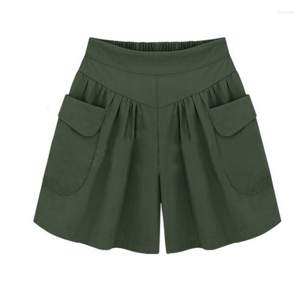 women's shorts m-6xl women a line female solid color loose high waist comfortable foroutdoor summer casual garments, White;black
women's shorts m-6xl women a line female solid color loose high waist comfortable foroutdoor summer casual garments, White;black