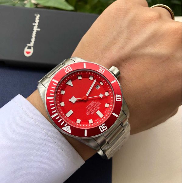 luxury pelagos movement watch for men d71rw designer tudr watches green dial date montre de luxe stainless steel strap with box, Slivery;brown
luxury pelagos movement watch for men d71rw designer tudr watches green dial date montre de luxe stainless steel strap with box, Slivery;brown