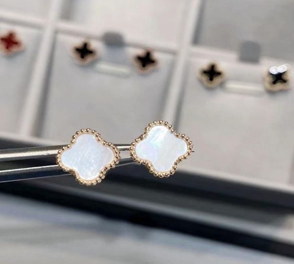 fashion designer womens stud pearl earrings 18k gold earrings pearl shells 4 leaf clover girls valentines day love gift factory wh8829803, Golden;silver
fashion designer womens stud pearl earrings 18k gold earrings pearl shells 4 leaf clover girls valentines day love gift factory wh8829803, Golden;silver