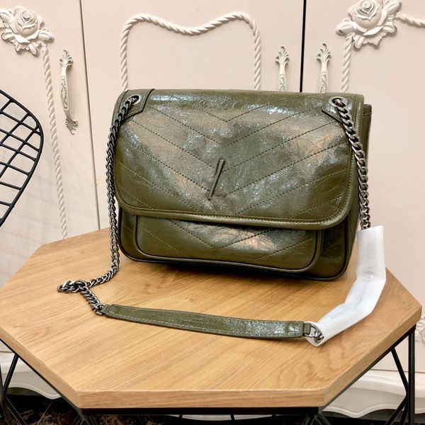 cowhide handbag women flap messenger bags chain shoulder bags hardware letter buckle genuine leather thread designer cross body purse pouch
cowhide handbag women flap messenger bags chain shoulder bags hardware letter buckle genuine leather thread designer cross body purse pouch