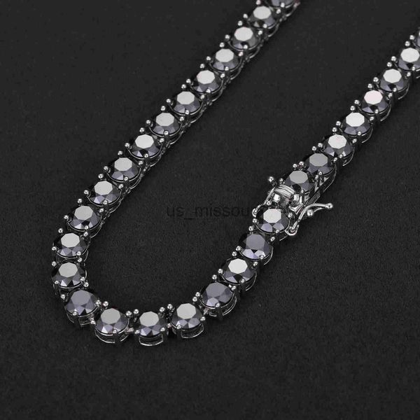 pendant necklaces new trendy custom 5mm 925 sterling silver black vvs moissanite diamond clustered tennis chain necklace for men women j2306
pendant necklaces new trendy custom 5mm 925 sterling silver black vvs moissanite diamond clustered tennis chain necklace for men women j2306