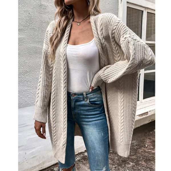 sweaters autumn women cardigans casual long sleeve loose sweaters knitted midi outerwear cardigan coat vintage streetwear female jackets, White;black
sweaters autumn women cardigans casual long sleeve loose sweaters knitted midi outerwear cardigan coat vintage streetwear female jackets, White;black