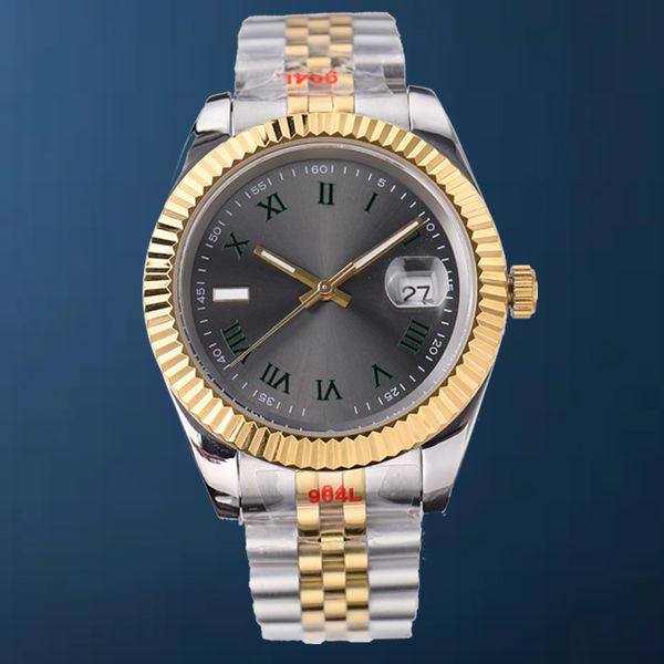 women luxury watches automatic mechanical 2813 daydate 36mm gold stainless steel sapphire folding buckle luminous ladies rlx watch male wris, Slivery;brown
women luxury watches automatic mechanical 2813 daydate 36mm gold stainless steel sapphire folding buckle luminous ladies rlx watch male wris, Slivery;brown