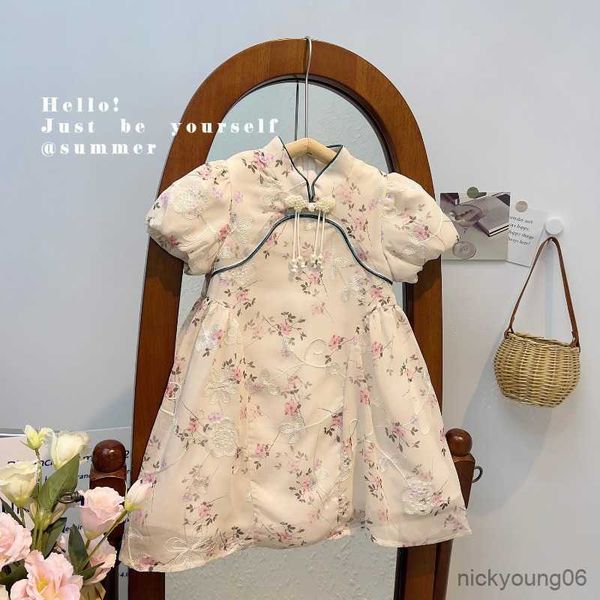 girl's dresses dress summer new children's solid color embroidered princess ropa girl clothes r230612, Red;yellow
girl's dresses dress summer new children's solid color embroidered princess ropa girl clothes r230612, Red;yellow