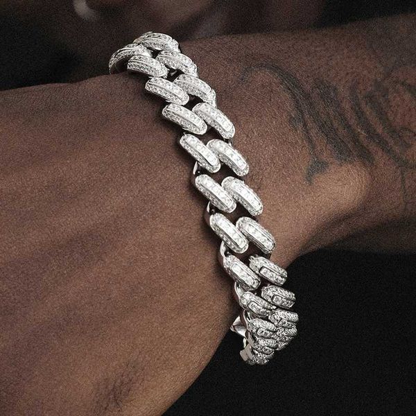 8mm width custom cuban hip hop bling bracelets s925 jewelry charm men diamond bracelet for men gift, Silver
8mm width custom cuban hip hop bling bracelets s925 jewelry charm men diamond bracelet for men gift, Silver
