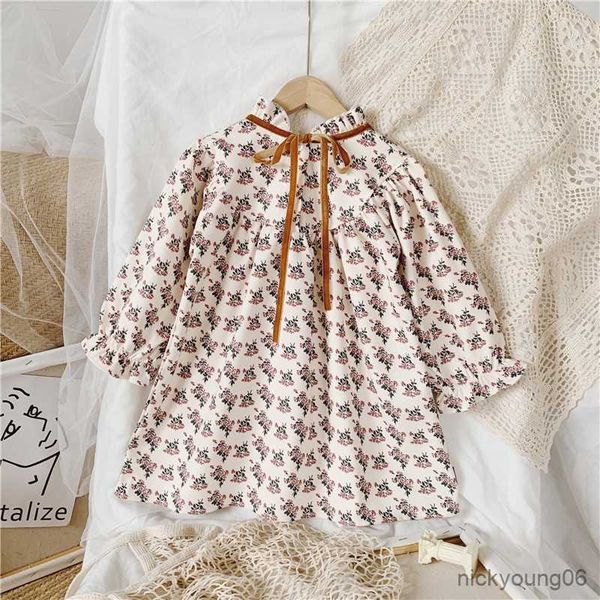 girl's dresses new spring floral girls dress children flower clothes fashion long sleeve retro princess kids casual r230612, Red;yellow
girl's dresses new spring floral girls dress children flower clothes fashion long sleeve retro princess kids casual r230612, Red;yellow