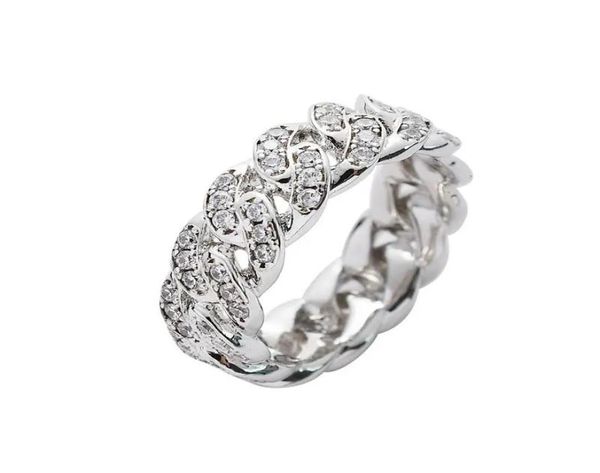 designer rings cuba chain ring full of zircon trend men039s and women039s bandring tail ring hip hop street personalized acc6921223, Silver
designer rings cuba chain ring full of zircon trend men039s and women039s bandring tail ring hip hop street personalized acc6921223, Silver