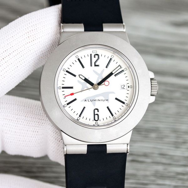 luxury watches for men automatic mechanical 40mm luminescent dial sport waterproof aluminium case sapphire glass rubber strap wrist watch or, Slivery;golden
luxury watches for men automatic mechanical 40mm luminescent dial sport waterproof aluminium case sapphire glass rubber strap wrist watch or, Slivery;golden