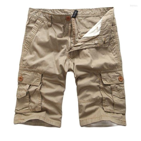 men's shorts summer mens cargo cotton casual short men multi pocket army tactical knee length solid color straight man, White;black
men's shorts summer mens cargo cotton casual short men multi pocket army tactical knee length solid color straight man, White;black