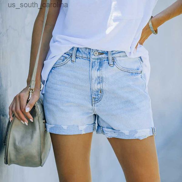 2023 new elastic women's denim shorts fashion casual loose ripped high waisted rolled fit blue summer ladies ants shorts, White;black
2023 new elastic women's denim shorts fashion casual loose ripped high waisted rolled fit blue summer ladies ants shorts, White;black