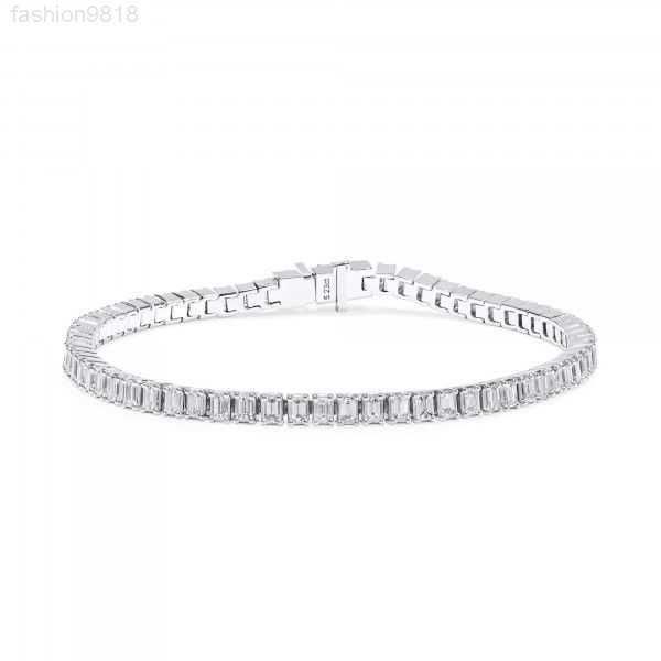 customized hip hop tennis chain bracelet soild 925 silver baguette cut 4mm moissanite tennis bracelet
customized hip hop tennis chain bracelet soild 925 silver baguette cut 4mm moissanite tennis bracelet