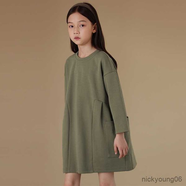 girl's dresses autumn and winter new girls' sweatshirt green dress cotton children's pockets casual long-sleeved r230612, Red;yellow
girl's dresses autumn and winter new girls' sweatshirt green dress cotton children's pockets casual long-sleeved r230612, Red;yellow
