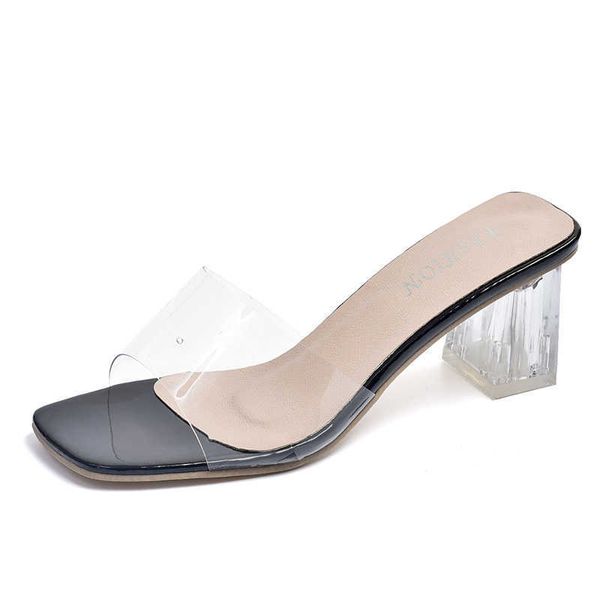 sandals spring and summer new seaside holiday thick heel transparent fairy wind women's high heels, Black
sandals spring and summer new seaside holiday thick heel transparent fairy wind women's high heels, Black