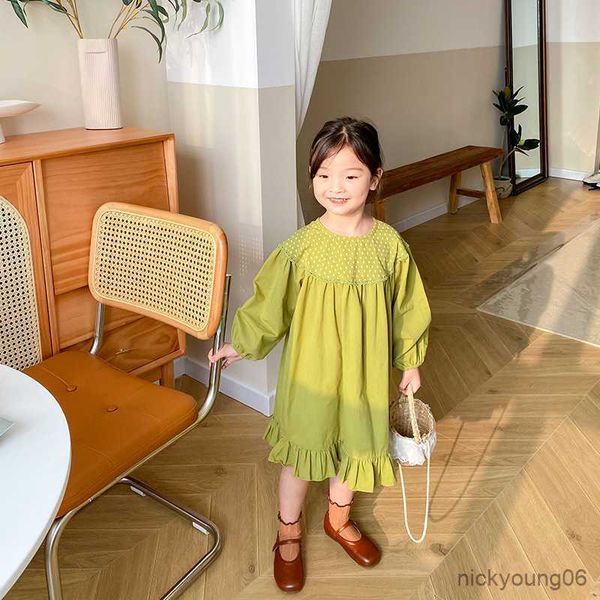 girl's dresses girls' ruffled retro dress for autumn new children's cotton long-sleeved princess r230612, Red;yellow
girl's dresses girls' ruffled retro dress for autumn new children's cotton long-sleeved princess r230612, Red;yellow