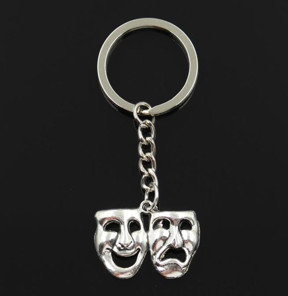 fashion 30mm key ring metal key chain keychain jewelry antique bronze silver color plated comedy tragedy masks 31x23mm pendant1591514
fashion 30mm key ring metal key chain keychain jewelry antique bronze silver color plated comedy tragedy masks 31x23mm pendant1591514