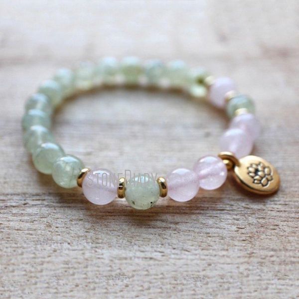 bangle wmb36726 lotus mala wrist bracelet prehnite yoga beads rose quartz mala bracelet yoga jewelry spiritual jewelry healing, Black
bangle wmb36726 lotus mala wrist bracelet prehnite yoga beads rose quartz mala bracelet yoga jewelry spiritual jewelry healing, Black