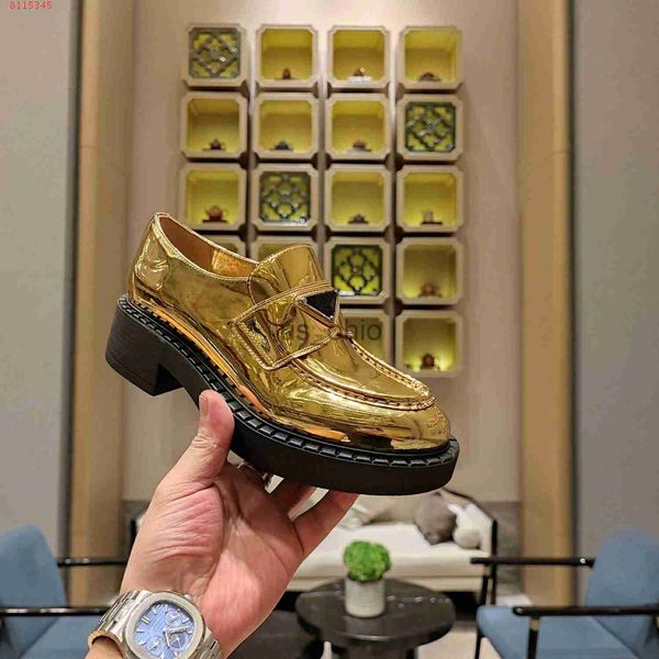 dress shoes with box metallic leather loafers dress shoes gold silver luxury women designer wedding sneakers thick rubber sole slip on loafe, Black
dress shoes with box metallic leather loafers dress shoes gold silver luxury women designer wedding sneakers thick rubber sole slip on loafe, Black