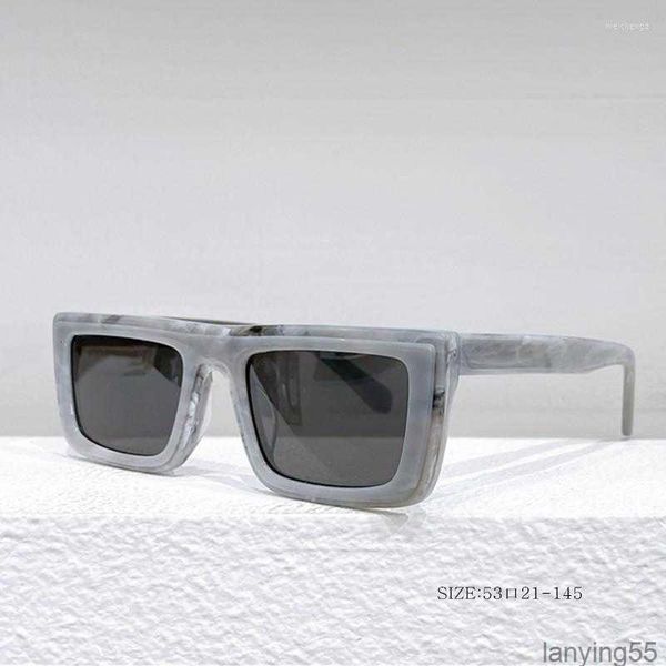 sunglasses 2023 off women men acetate american fashion brand oeri043 square male sun glasses, White;black
sunglasses 2023 off women men acetate american fashion brand oeri043 square male sun glasses, White;black
