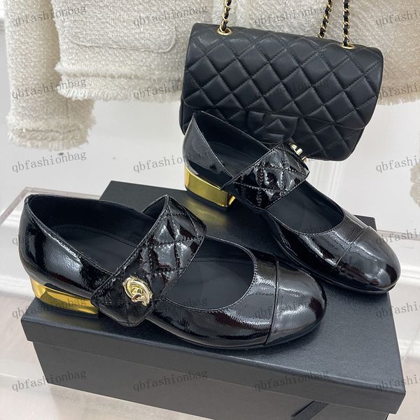 designer womens dress shoes classic diamond plaid round head patent leather splicing dress shoes metal hardware c buckle ballet shoes small, Black
designer womens dress shoes classic diamond plaid round head patent leather splicing dress shoes metal hardware c buckle ballet shoes small, Black