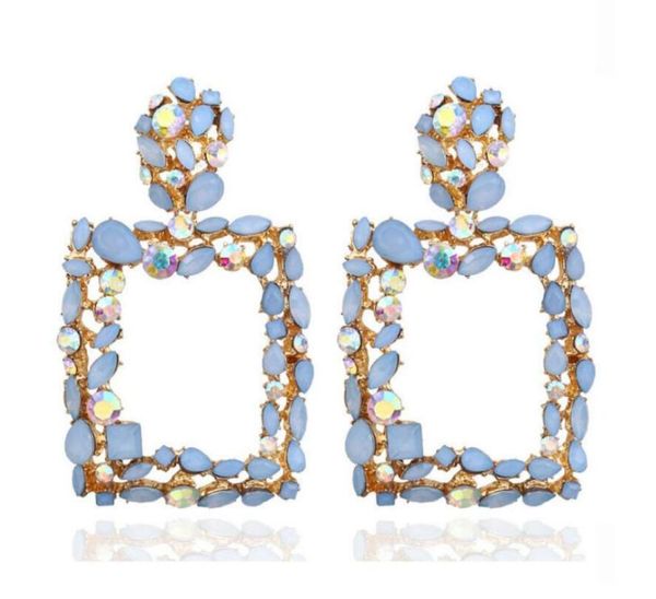 geometric crystal stone rhinestone earrings fashion big colorful statement dangle earring daily wedding party jewerly 21631605800, Silver
geometric crystal stone rhinestone earrings fashion big colorful statement dangle earring daily wedding party jewerly 21631605800, Silver