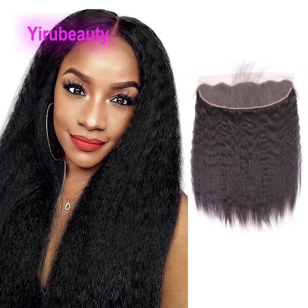 yirurbeauty kinky straight 13x4 lace frontal peruvian indian 100% human hair closures natural color 10-24inch, Black;brown
yirurbeauty kinky straight 13x4 lace frontal peruvian indian 100% human hair closures natural color 10-24inch, Black;brown