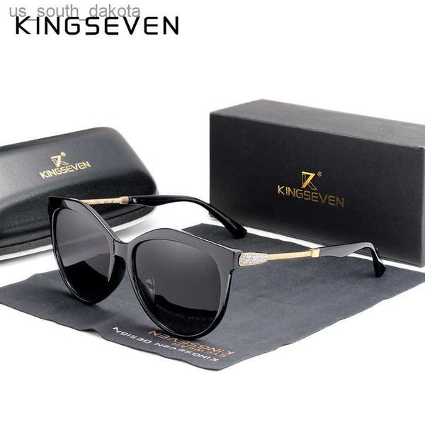 kingseven 2022 polarized women's sunglasses gradient lens luxury sun glasses brand lentes de sol mujer, White;black
kingseven 2022 polarized women's sunglasses gradient lens luxury sun glasses brand lentes de sol mujer, White;black