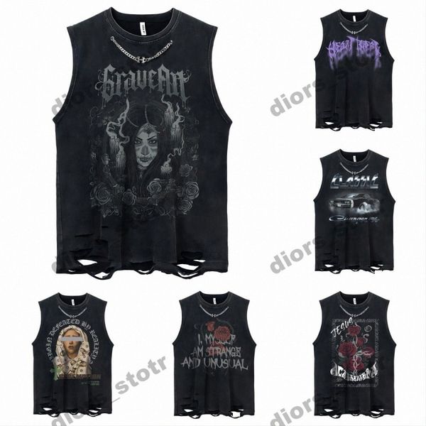summer men womens retro style punk rock classic band water washed effect perfect gift vest tshirt premium material broken hem vests shirt b8, White;black
summer men womens retro style punk rock classic band water washed effect perfect gift vest tshirt premium material broken hem vests shirt b8, White;black