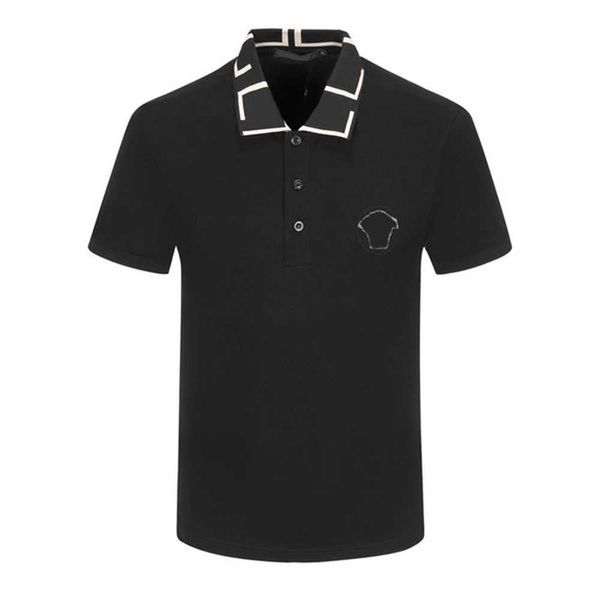 2023 designer men's polos t shirt slim-fit stand collar embroidery luxury polo shirts spting summer casual breathable 100% cotton tees, White;black
2023 designer men's polos t shirt slim-fit stand collar embroidery luxury polo shirts spting summer casual breathable 100% cotton tees, White;black