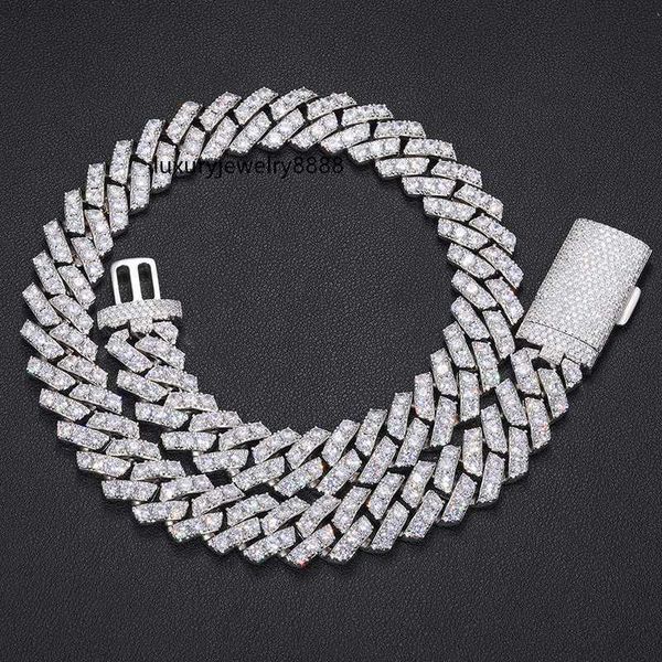 jewelry hip hop necklace 20mm gold plated brass 1 row aaaaa cz diamond iced out heavy cuban link chain for men, Silver
jewelry hip hop necklace 20mm gold plated brass 1 row aaaaa cz diamond iced out heavy cuban link chain for men, Silver