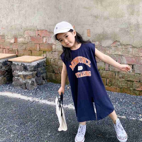 girl's dresses girls dress little summer cotton casual baby kids clothes letter print children's clothing r230612, Red;yellow
girl's dresses girls dress little summer cotton casual baby kids clothes letter print children's clothing r230612, Red;yellow