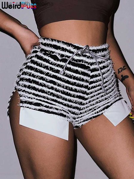 weird puss hairy side split shorts women zebra print skinny lace up 2023 fashion wild casual streetwear elastic mini bottoms, White;black
weird puss hairy side split shorts women zebra print skinny lace up 2023 fashion wild casual streetwear elastic mini bottoms, White;black