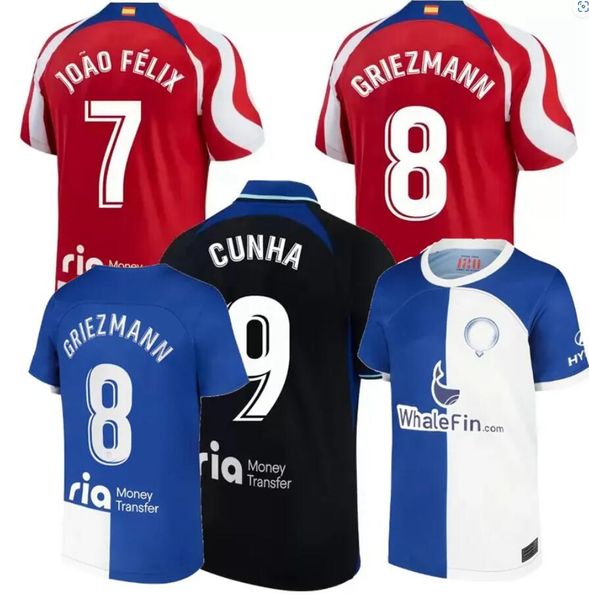 r. of paul soccer jerseys 22 2023 joao felix 2023 2024 madrids m. llorente correa t -shirt football shirts men kids kit griezmann cunha carr, Black;yellow
r. of paul soccer jerseys 22 2023 joao felix 2023 2024 madrids m. llorente correa t -shirt football shirts men kids kit griezmann cunha carr, Black;yellow