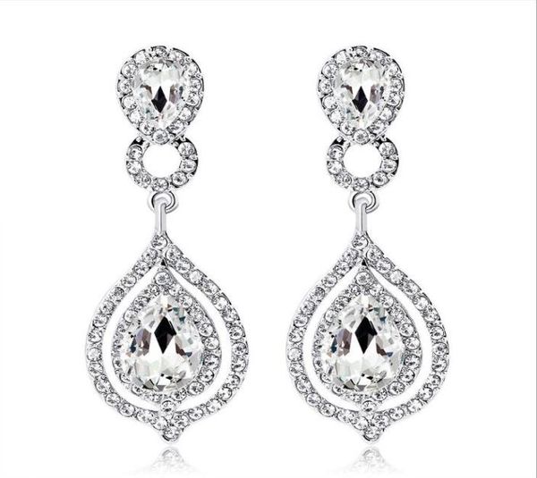 shining crystals earrings rhinestones long drop earring for women bridal jewelry wedding gift for bridesmaids in stock whole4338396, White
shining crystals earrings rhinestones long drop earring for women bridal jewelry wedding gift for bridesmaids in stock whole4338396, White