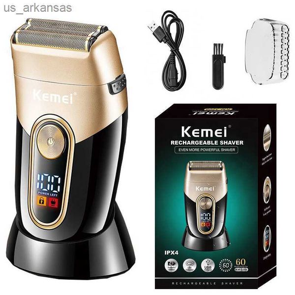 kemei washable beard electric shaver for men rechargeable stubble electric razor head shaving machine balds 3-blades system l230523
kemei washable beard electric shaver for men rechargeable stubble electric razor head shaving machine balds 3-blades system l230523