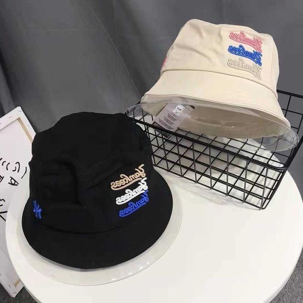 designer summer luxury bucket hat south korea's new fashion brand mlb yankees ny serial three row letter embroidery small label men, Blue;gray
designer summer luxury bucket hat south korea's new fashion brand mlb yankees ny serial three row letter embroidery small label men, Blue;gray