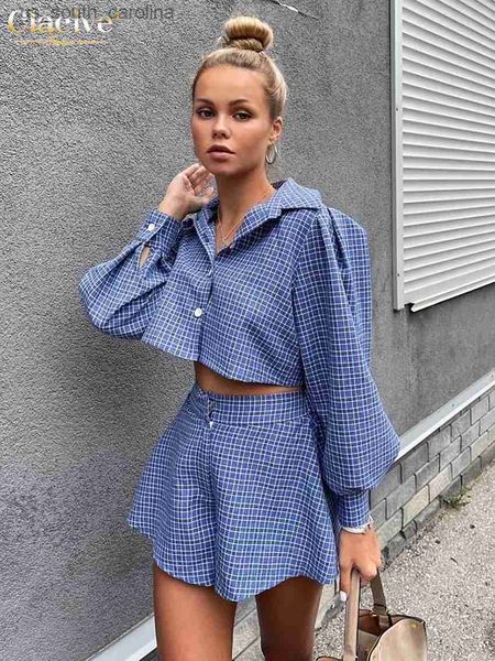 clacive elegant slim print two piece set women outfit 2023 fashion long sleeve crop shirt with high waist wide shorts set female l230522, White;black
clacive elegant slim print two piece set women outfit 2023 fashion long sleeve crop shirt with high waist wide shorts set female l230522, White;black
