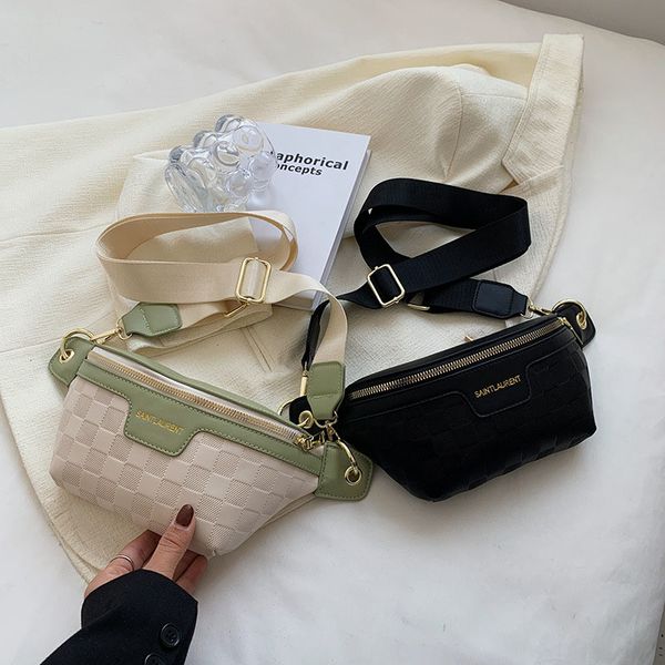 women designers elegant plaid pu leather new waist bags for women waist packs stylish fanny pack wide strap crossbody chest bag g612
women designers elegant plaid pu leather new waist bags for women waist packs stylish fanny pack wide strap crossbody chest bag g612