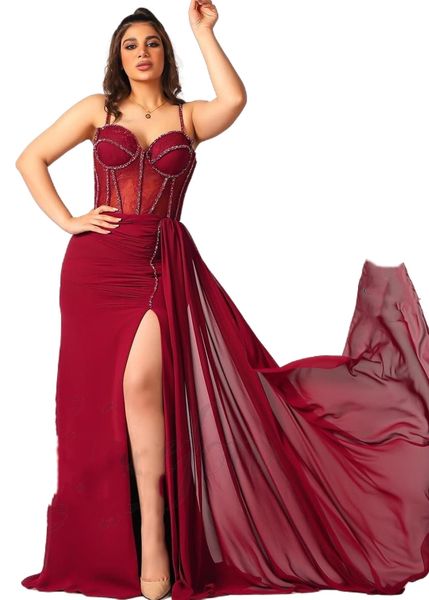 2023 aso ebi burgundy mermaid prom dress chiffon evening formal party second reception birthday bridesmaid engagement gowns dresses robe de, Black
2023 aso ebi burgundy mermaid prom dress chiffon evening formal party second reception birthday bridesmaid engagement gowns dresses robe de, Black