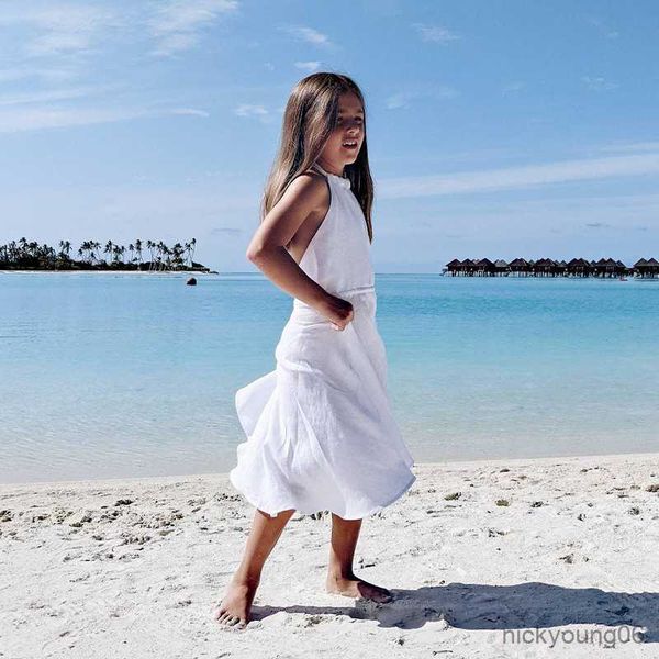 girl's dresses girls sleeveless backless dress summer new casual cotton and sundress for teen girl holiday beach r230612, Red;yellow
girl's dresses girls sleeveless backless dress summer new casual cotton and sundress for teen girl holiday beach r230612, Red;yellow
