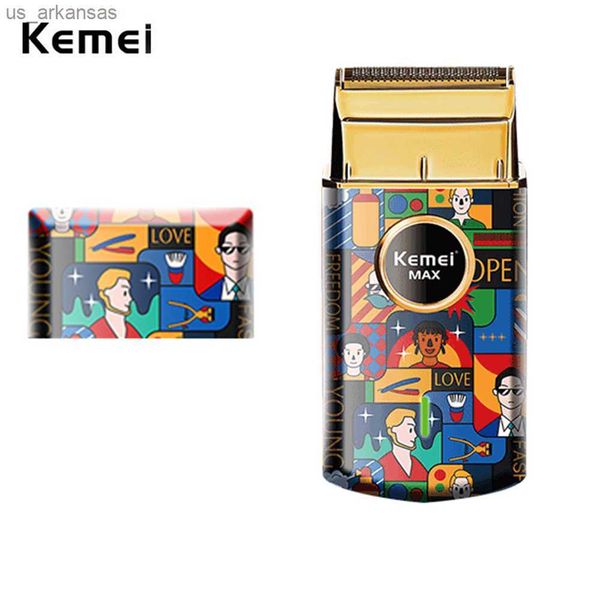 kemei uno cordless single foil shaver stylecraft graffiti professional lithium ion razor super close cutting with no irritation l230523
kemei uno cordless single foil shaver stylecraft graffiti professional lithium ion razor super close cutting with no irritation l230523
