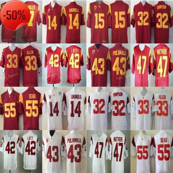 usc trojans jersey men 33 marcus allen 42 ronnie lott 55 junior seau 43 troy polamalu 47 clay matthews ncaa football jerseys college pac red, Black;red
usc trojans jersey men 33 marcus allen 42 ronnie lott 55 junior seau 43 troy polamalu 47 clay matthews ncaa football jerseys college pac red, Black;red