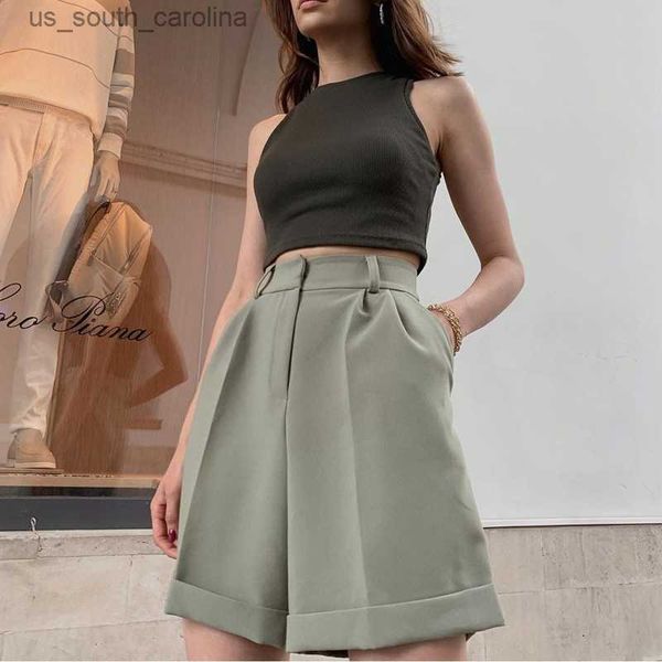 flanging with pockets zipper buttons solid color fashion casual women's shorts fashion street shooting 2023 women's trousers l2305, White;black
flanging with pockets zipper buttons solid color fashion casual women's shorts fashion street shooting 2023 women's trousers l2305, White;black