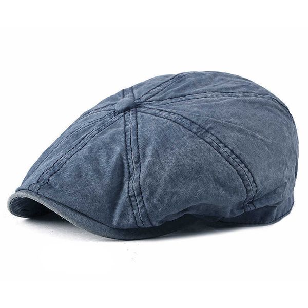 berets spring autumn cotton colored news boys' flat hat male and female painter beret g220612, Blue;gray
berets spring autumn cotton colored news boys' flat hat male and female painter beret g220612, Blue;gray