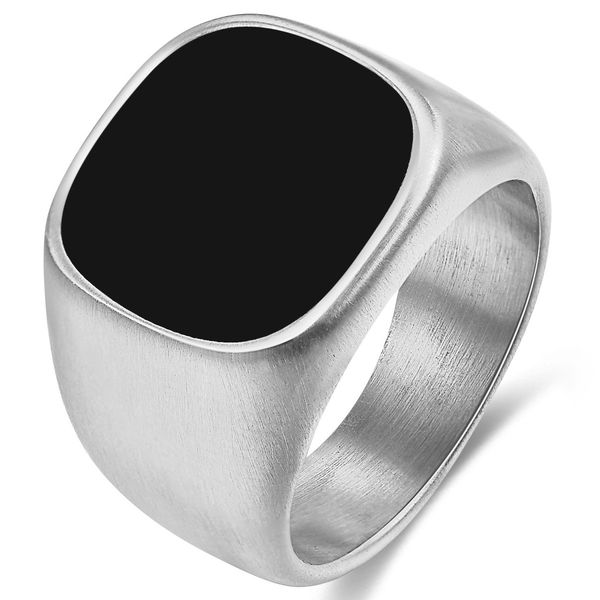 vintage men rings 18k gold plated stainless steel black enamel square ring jewelry gift for men women boyfriend girlfriend yw211cg1565, Golden;silver
vintage men rings 18k gold plated stainless steel black enamel square ring jewelry gift for men women boyfriend girlfriend yw211cg1565, Golden;silver