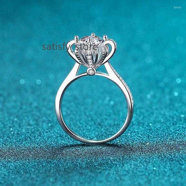 cluster rings 18k gold deluxe women's ring mosan diamond d vvs1 wedding/marry/engagement/party/anniversary gift/valentine gift, Golden;silver
cluster rings 18k gold deluxe women's ring mosan diamond d vvs1 wedding/marry/engagement/party/anniversary gift/valentine gift, Golden;silver
